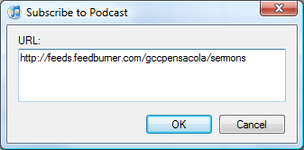 Enter Podcast URL Enter Podcast URL